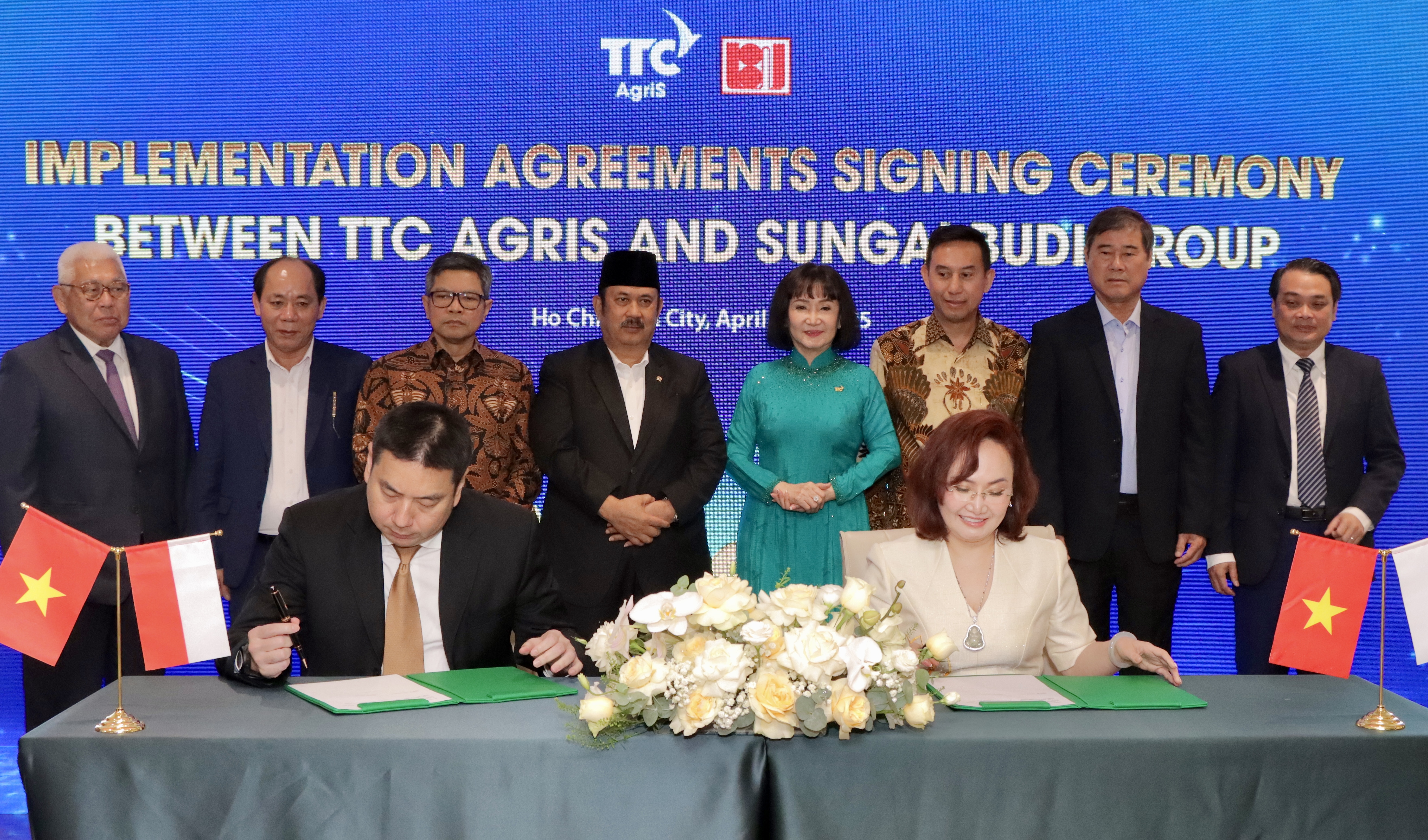 TTC AgriS và Sungai Budi thúc đẩy hợp tác chiến lược Việt Nam - Indonesia, lan tỏa mô hình nông nghiệp tuần hoàn công nghệ cao 
